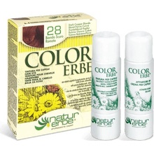 Color Erbe přírodní barva na vlasy 28 tmavá měděná blond Natur Erbe 135 ml