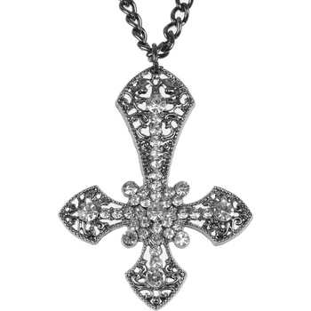 FALON Нашийник Black Gothic Cross - PSY1132