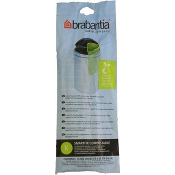 Brabantia Торбички за компостер Brabantia биоразградими размер K 10 л 10 бр (364983)