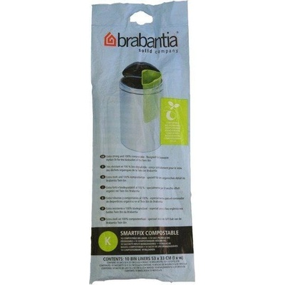 Brabantia Торбички за компостер Brabantia биоразградими размер K 10 л 10 бр (364983)