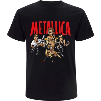 Metallica Load Chavez Cartoon Uni Black S Риза (METTS104MB01)
