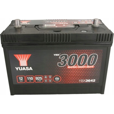 Yuasa YBX3000 12V 110Ah 925A YBX3642
