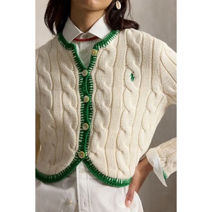 Ralph Lauren жилетка дамска памучна COTTON-SWEATER-CARDIGAN (211A12716001)