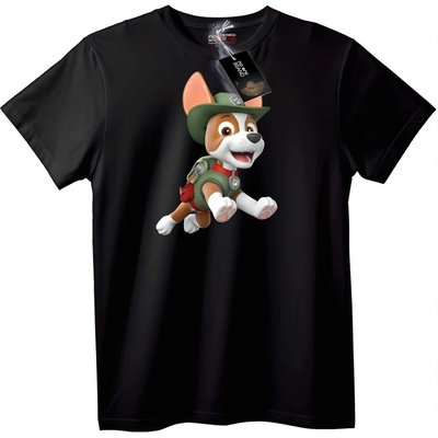 NOONEBRAND Тениска Paw Patrol с Чейс - 2XL, Black