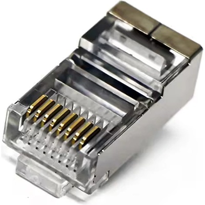 V-Store RJ45 Cat6 конектор за LAN кабел, екраниран (RJ45 Cat6 букса за FTP кабел)