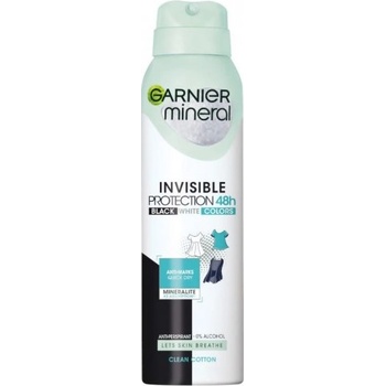 Image 1 of Garnier Mineral Invisible Anti-Perspirant Cotton Scent - Дамски дезодорант 150мл