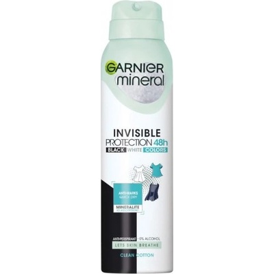 Garnier Mineral Invisible Anti-Perspirant Cotton Scent - Дамски дезодорант 150мл