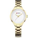 Curren Дамски часовник Curren Vectible, Златист / Бял (CURREN-9015-GOLD-WHITE) Часовници