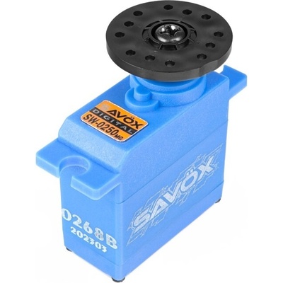 SAVOX SW-0250MG+ WATERPROOF Digitální servo 5,0kg-0,11s/60° -SW0250MG