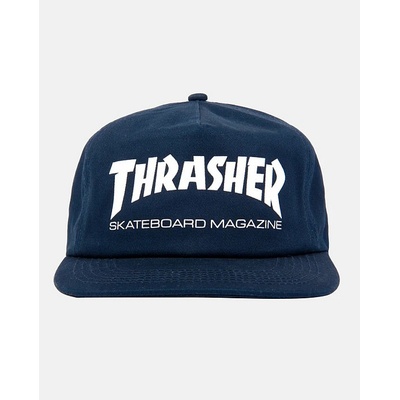 THRASHER SKATE MAG SNAPBACK NAVY/WHITE