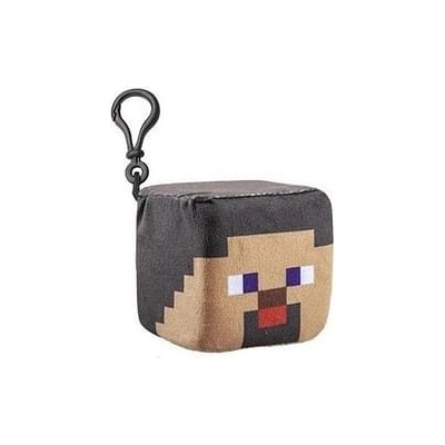 Přívěsek na klíče Plyšový Minecraft Steve 8cm