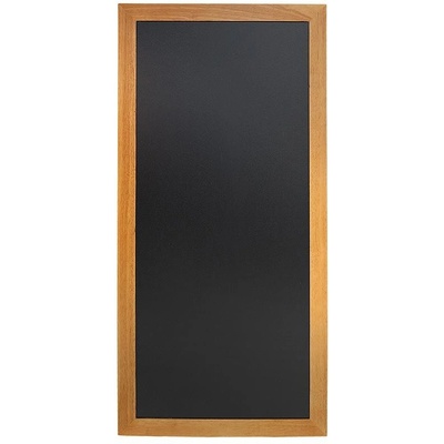 Securit Nástěnná popisovací tabule LONG 56 x 120 cm, teak