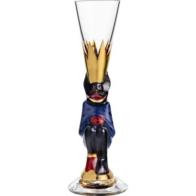 Orrefors Чаша на столче Nobel 40 мл синя (6267904)