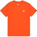 Alpha Industries Basic T Small logo Boost orange