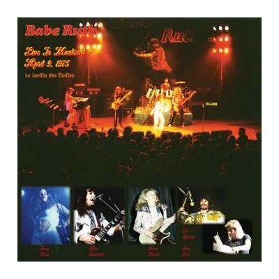 Babe Ruth - Live In Montreal April 9. 1975 LP