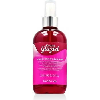 Inebrya SheCare Glazed Instant Liquid Shine Conditioner 250 ml озаряващ балсам за безжизнена и изтощена коса за жени