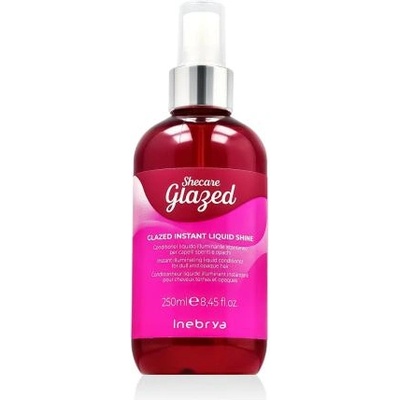 Inebrya SheCare Glazed Instant Liquid Shine Conditioner 250 ml озаряващ балсам за безжизнена и изтощена коса за жени
