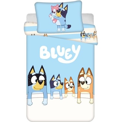 JERRY FABRICS Povlečení do postýlky Bluey baby Bavlna 100/135 40/60