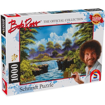 Schmidt Spiele Пъзел Schmidt от 1000 части - Водопад в поляната (57538)