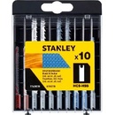 Stanley STA28020-XJ 10dílná sada pilových listů do dřeva uchycení U