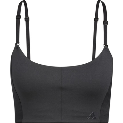 adidas Yoga Studio Light-Support 3-Stripes Bra Womens - Grey