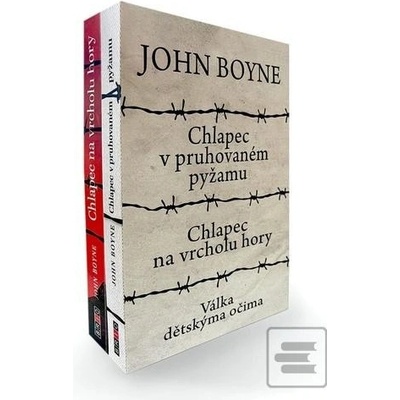 Chlapec v pruhovaném pyžamu / Chlapec na vrcholu hory. Komplet.