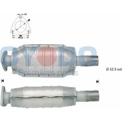 Katalyzátor Oyodo 10N0119-OYO