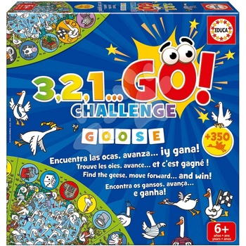 Hľadanie husí 3,2,1... Go! Challenge Goose Educa EN/ES/FR