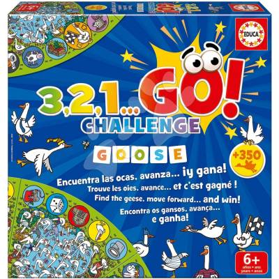 Hľadanie husí 3,2,1... Go! Challenge Goose Educa EN/ES/FR
