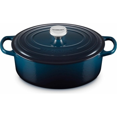 Le Creuset Kastról SIGNATURE 29 cm 4,7 l oválny NUIT liatina