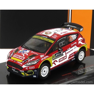 Ixo-models Ford england Fiesta R5 Mkii N 25 Rally Acropolis 2021 M.prokop M.ernst Červená Bílá Modrá 1:43