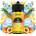 Bombo Pineapple Peach Ice Bombo Bar Juice Hyper Boost Aroma 10/120ml