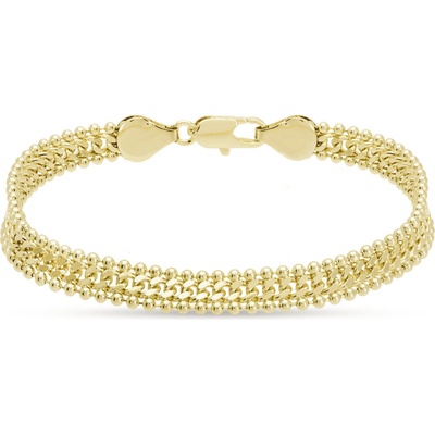 Biju Pozlacený náramek 14k zlatem 2990 2002990