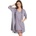 MEDIOLANO Микрофибърен халат в сив цвят stella 05090eh-68609-szary - Сив, размер s/m
