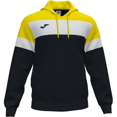 Joma Crew IV Hoodie Sweatshirt Black-Yellow