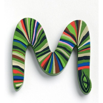 Image 1 of DJECO - Дървена буква M DD04852