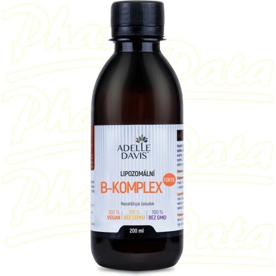 Adelle Davis Lipozomální B-komplex Forte 200 ml