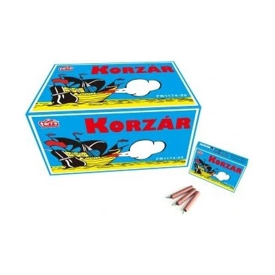 Záblesková petarda KORZÁR 25ks 6x54x25