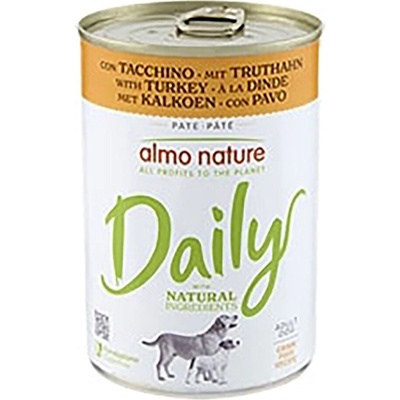 Almo Nature Daily Dog Morčacie mäso 12 x 400 g