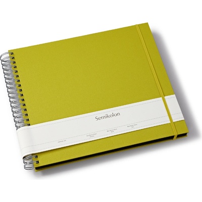 Semikolon Uni Maxi Mucho албум за снимки, матча зелен с черни страници (369971)