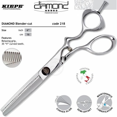 Kiepe three stars Diamond Series 218 6 " Blender cut