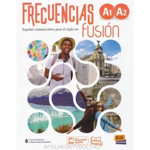 Frecuencias fusion A1+A2 podręcznik + audio online | Carlos Oliva, Jesus Esteban, Marina Garcia, Paula Cerdeira (ISBN: 9788491796190)