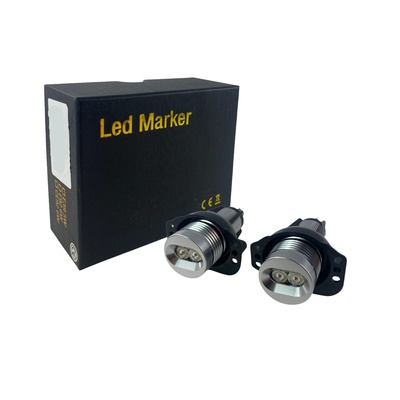 10w Лед крушки за ангелски очи за bmw e90 / e91 - бял цвят (lede905w)