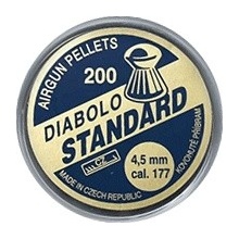 Diabolky Kovohutě Příbram Standard 4,5 mm 200 ks