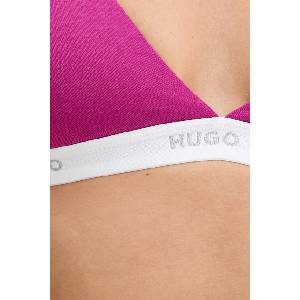 HUGO триъгълен сутиен с памук id triangle pad (50557093)