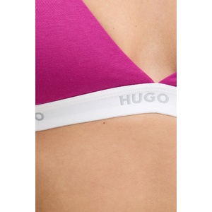HUGO триъгълен сутиен с памук id triangle pad (50557093)