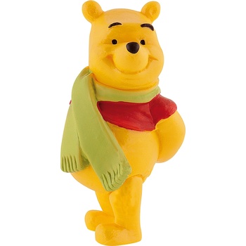 BULLYLAND Фигурка Bullyland Winnie The Pooh - Мечо Пух с шал (12327)