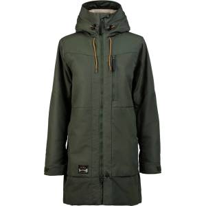 Lundhags Дамско яке парка Lundhags Women's Knak Pile Parka - Thyme Green - размер XL (104-3339-0615)