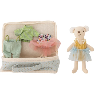 Bloomingville Плюшена кукла Lara z akcesoriami 6 части (82064944)