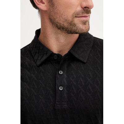 Giorgio Armani Памучна тениска с яка Armani Exchange (XM001292.AF10337.NOS)